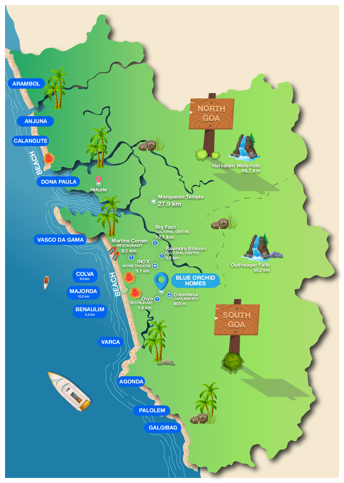 boh tourist map